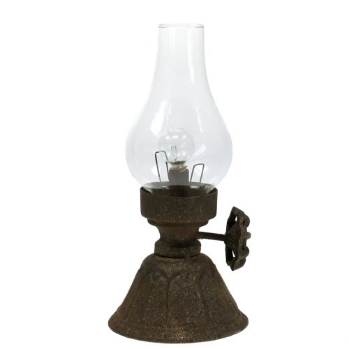 Deco Lampa Antyk Ø11,5cm H25cm | Floristik24.pl