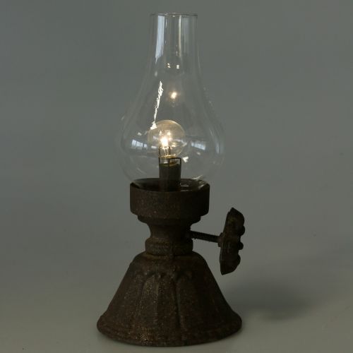 Deco Lampa Antyk Ø11,5cm H25cm | Floristik24.pl