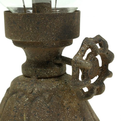Deco Lampa Antyk Ø11,5cm H25cm | Floristik24.pl