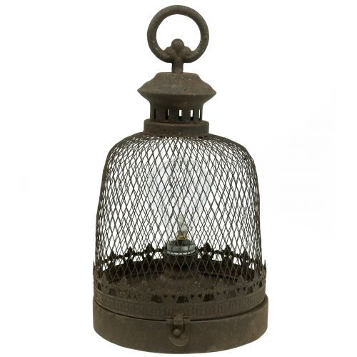 Floristik24 Deco Lampa Antyk Ø16cm H29,5cm