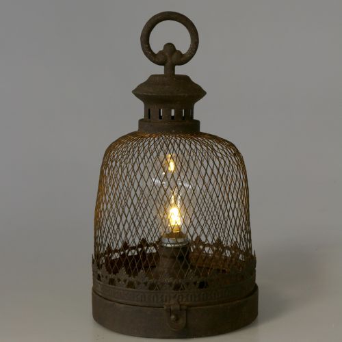 Floristik24 Deco Lampa Antyk Ø16cm H29,5cm
