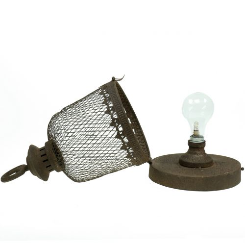Floristik24 Deco Lampa Antyk Ø16cm H29,5cm