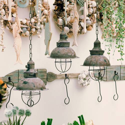 Floristik24 Lampa do powieszenia antyczna Ø22cm W33cm