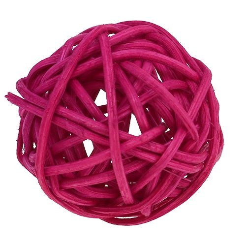 Floristik24 Asortyment Lataball 3cm różowy/różowy/liliowy 72 szt