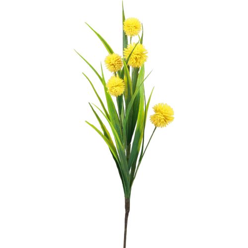 Floristik24 Sztuczne kwiaty kuliste Allium ozdobne cebulowe sztuczny żółty 45cm