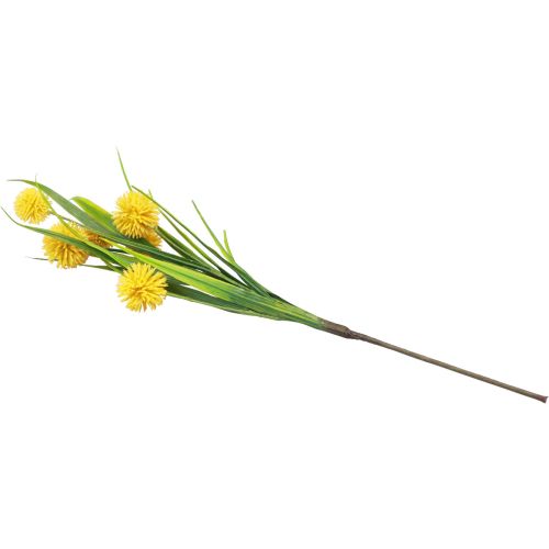 Floristik24 Sztuczne kwiaty kuliste Allium ozdobne cebulowe sztuczny żółty 45cm