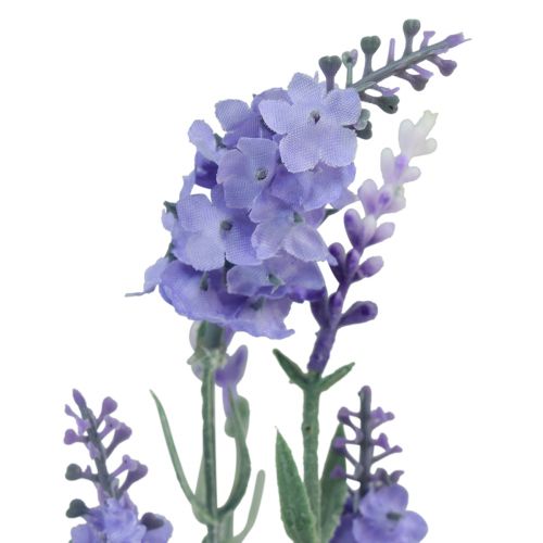Produkt Lawenda w Doniczce Sztuczny Fioletowy Różowy Jasnofioletowy W26cm 3szt