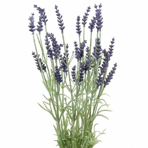 Produkt Sztuczny fioletowy krzew lawendy 51cm