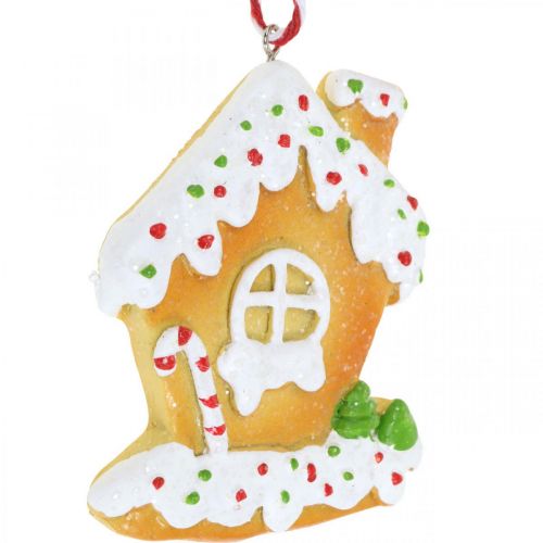 Produkt Chrupiący domek Ozdoby choinkowe Domek z piernika W9cm 3 szt