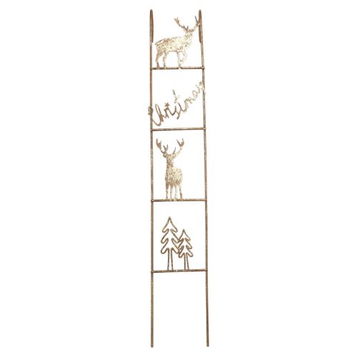 Produkt Dekoracja wisząca Świąteczna dekoracja jelenia złota vintage 42,5×7×4cm