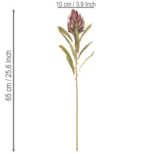 Kwiat sztuczny protea Leucadendron 100cm 3szt | Floristik24.pl