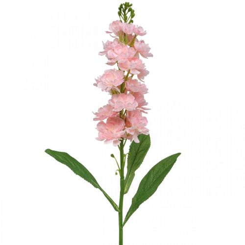 Produkt Levkoje Różowy sztuczny kwiat jak prawdziwy Sztuczny kwiat łodygi 78 cm