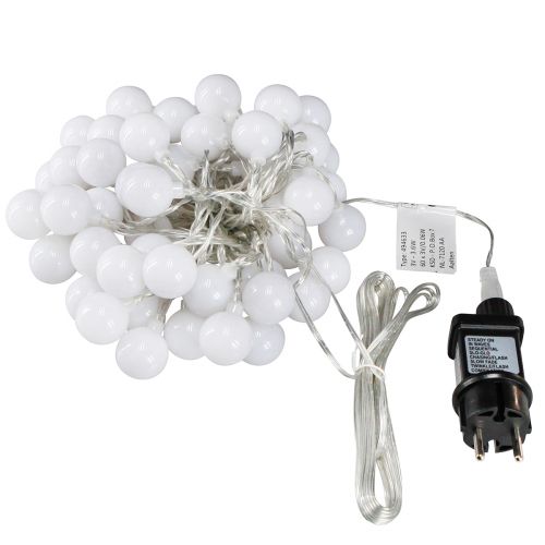 Produkt Wróżki świetlne kulki timer 60 LED ciepła biel wewnątrz na zewnątrz 9m