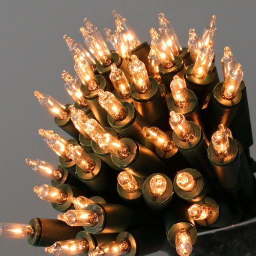 Floristik24 Łańcuch świetlny mini 20s 3m do wnętrz zielony, ciepły biały