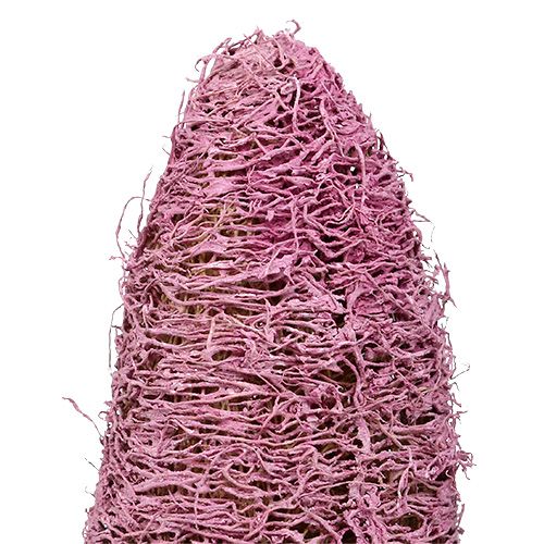 Produkt Loofah na patyku duża różowa, wrzosowa 8cm - 30cm 25szt