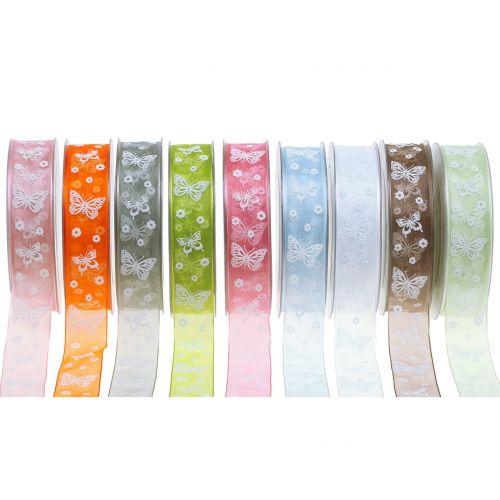 Produkt Organza wstążka motyl 25mm 20m