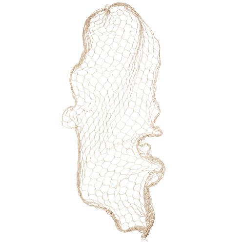 Produkt Dekoracja z siatki makramowej Krem Lato Morskie 85–90x100cm