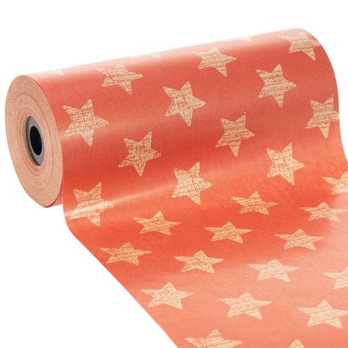 Papier do mankietów z gwiazdkami, rolka na artykuły florystyczne, 25 cm x 100 m kupić | Floristik24.pl
