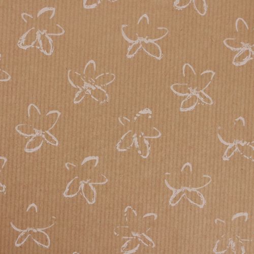 Floristik24 Mankietowa bibuła papierowa kwiaty naturalne 25cm 100m