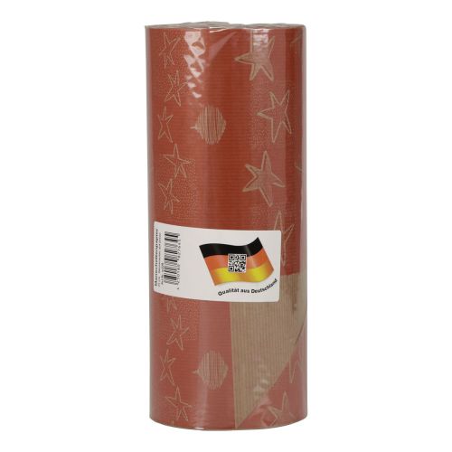 Produkt Papier do mankietów bibułka czerwone gwiazdki 25cm 100m