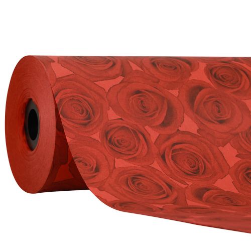Produkt Mankiet bibułkowy czerwone różyczki 25cm 100m