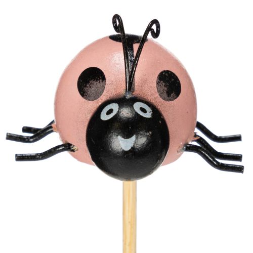 Produkt Figurki dekoracyjne Biedronki do doniczek i kompozycji kwiatowych do wiosennej dekoracji, 32 cm, 16 sztuk