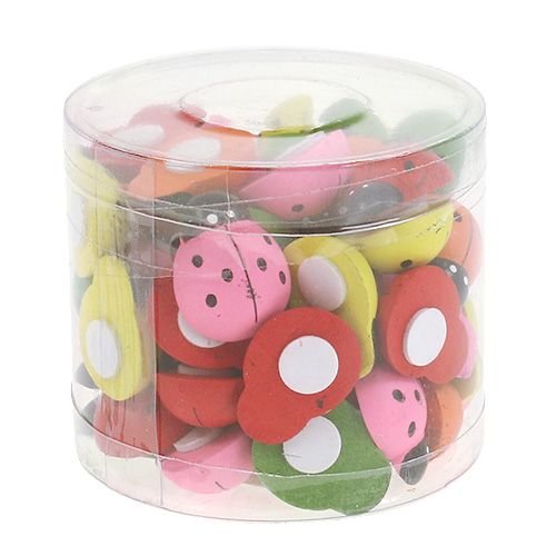 Produkt Biedronki kolorowe 2,5cm 60 sztuk