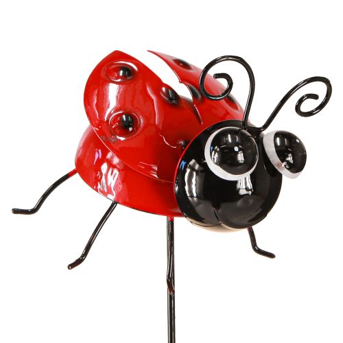 Produkt Biedronka i Pszczółka z Patykiem Dekoracja Ogrodowa Metalowa 46cm 2szt