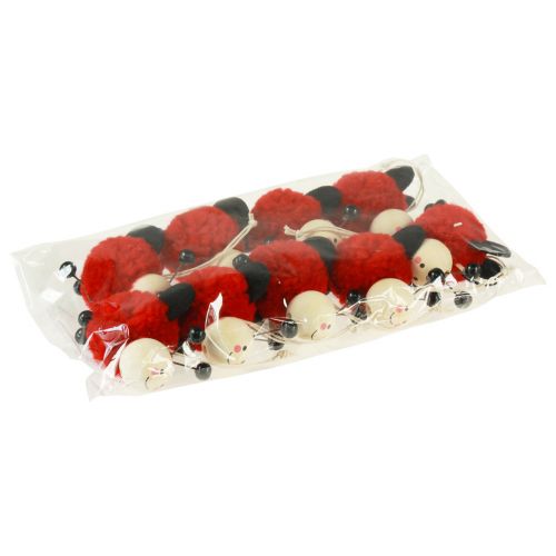 Produkt Ozdoba Biedronka zawieszka Biedronka 5,5cm 9 szt