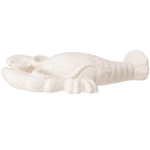 Produkt Morska figurka dekoracyjna Ceramiczny homar Biały 17,5×9×3cm