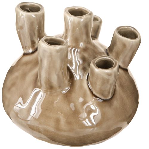 Produkt Dekoracja wazonu marynistycznego koralowy wzór brązowy Ø14,5cm wys.14cm