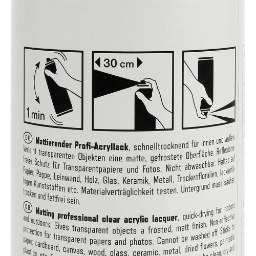 Floristik24 Matt Spray Profesjonalny Lakier Akrylowy 400ml