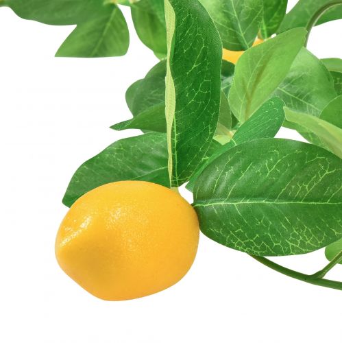 Floristik24 Dekoracja śródziemnomorska girlanda cytrynowa dekoracja sztuczna 165cm