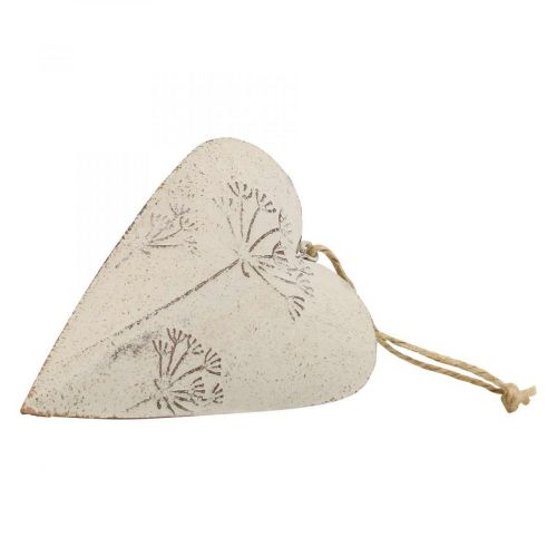 Floristik24 Metalowe serce, ozdobne serce do zawieszenia, dekoracja serca W11cm 3szt