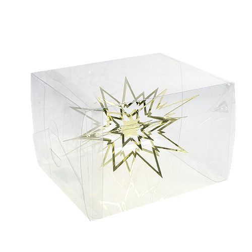 Floristik24 Metalowa Gwiazda Duża do Powieszenia Złota 24cm