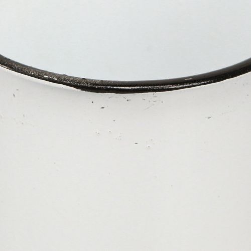 Produkt Metalowy kubek do roślin Metalowy biały czarny Ø9cm 4szt