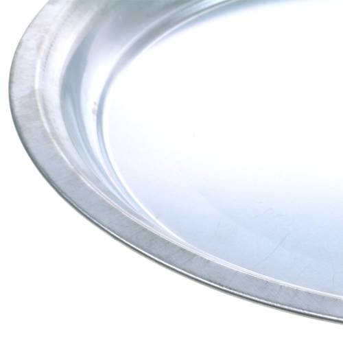 Produkt Blacha podstawowa srebrna błyszcząca Ø45,5cm W4cm