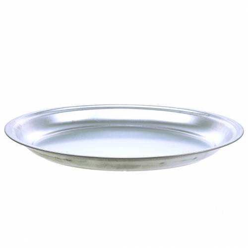 Produkt Blacha podstawowa srebrna błyszcząca Ø45,5cm W4cm