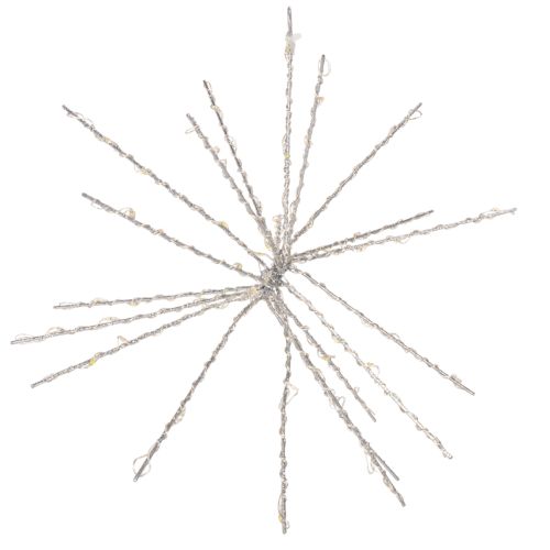Dekoracyjna lampa LED Polar Star, ciepła biel, z timerem, do użytku zewnętrznego, 29 cm