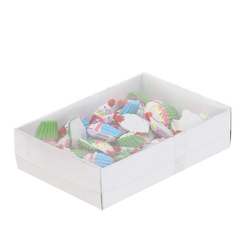 Floristik24 Mini babeczki kolorowe 2,5cm 60szt.