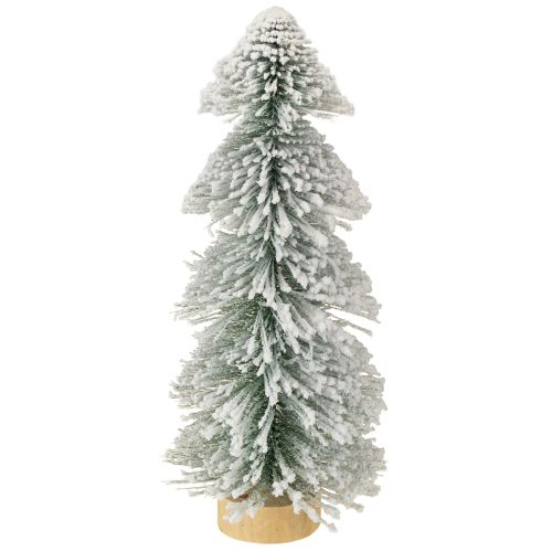 Mini choinka LED jodła świąteczna ośnieżona 40cm