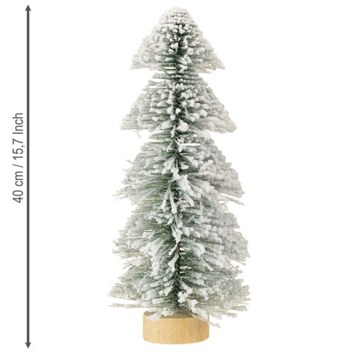 Produkt Mini choinka LED jodła świąteczna ośnieżona 40cm