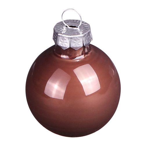 Produkt Mini bombki złotobrązowe mix szkła Ø3,5cm 22 szt