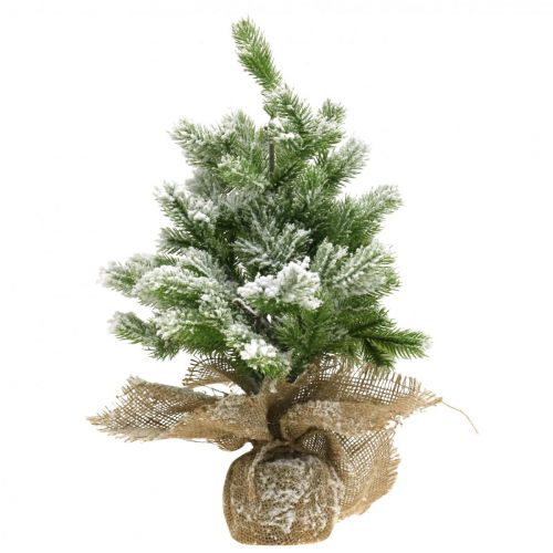 Produkt Mini choinka w worku śnieżna Ø25cm W42cm