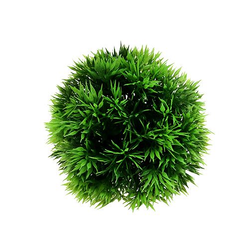 Floristik24 Mini piłka do trawy piłka ozdobna zielona sztuczna Ø10cm 1szt