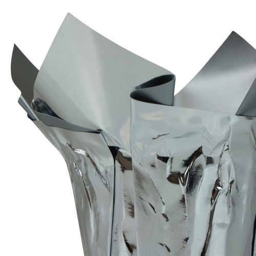 Produkt Mini doniczka srebrna opakowanie prezentowe Ø4,5cm W7cm 8 szt