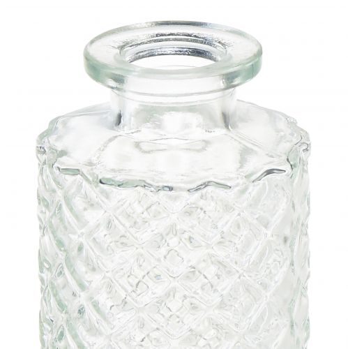 Floristik24 Mini wazony szklane dekoracyjne wazony butelkowe Ø5cm W13cm 3szt
