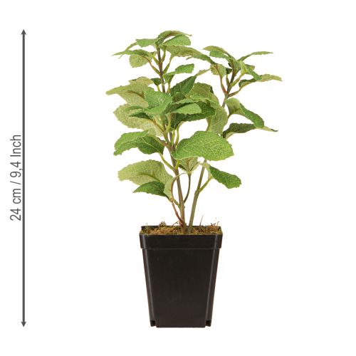 Produkt Mięta w doniczce sztuczne zioła zielona roślina wys. 24cm