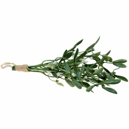 Floristik24 Jemioła z białymi jagodami 30,5 cm