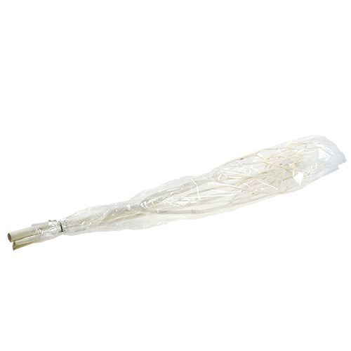 Floristik24 Gałązki ozdobne Mitsumata 115cm bielone 3 szt